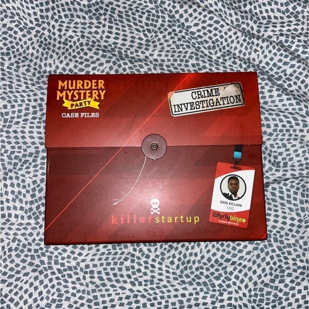 Murder mystery party  Kit